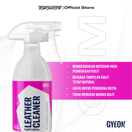 Gyeon Q2M Leather Cleaner Natural 500 ml - Pembersih Kulit