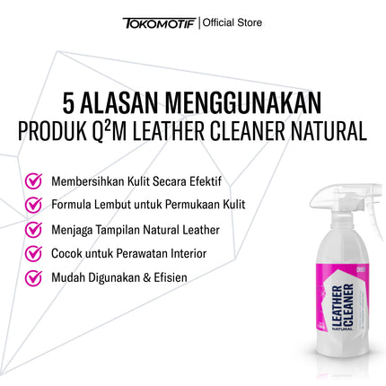 Gyeon Q2M Leather Cleaner Natural 500 ml - Pembersih Kulit