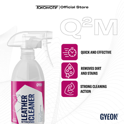 Gyeon Q2M Leather Cleaner Strong 500 ml - Pembersih Kulit