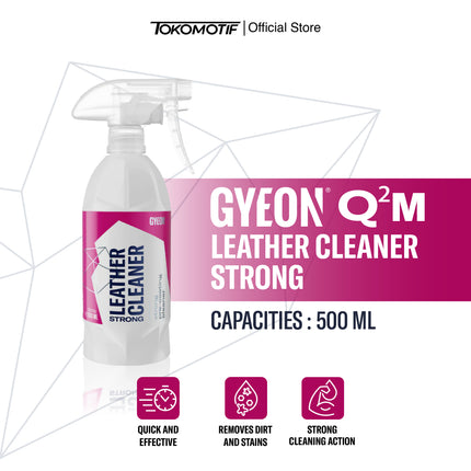 Gyeon Q2M Leather Cleaner Strong 500 ml - Pembersih Kulit