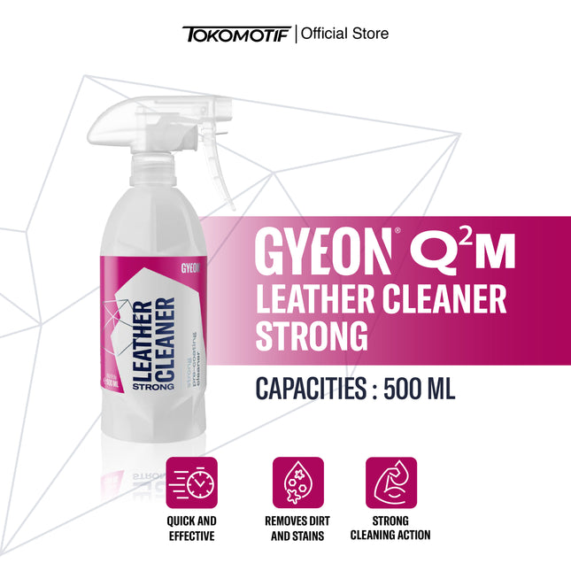 Gyeon Q2M Leather Cleaner Strong 500 ml - Pembersih Kulit