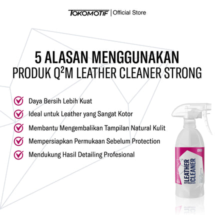 Gyeon Q2M Leather Cleaner Strong 500 ml - Pembersih Kulit
