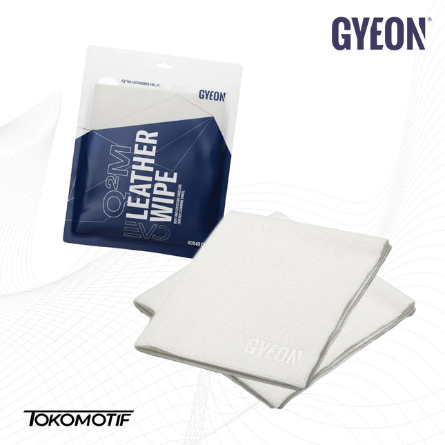 Gyeon Q2M Leather Wipe Evo 2 Pack 40x40 cm - Microfiber