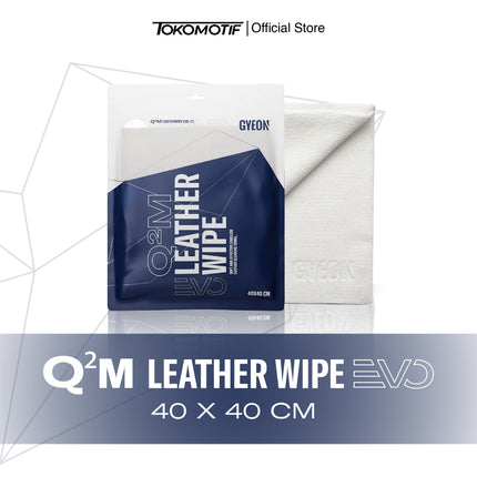 Gyeon Q2M Leather Wipe Evo 2 Pack 40x40 cm - Microfiber