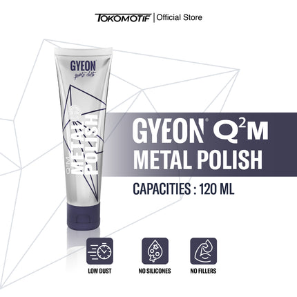 Gyeon Q2M Metal Polish 120 ml - Kompon Poles Besi