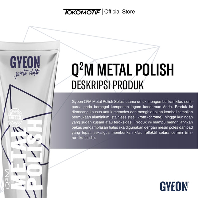 Gyeon Q2M Metal Polish 120 ml - Kompon Poles Besi