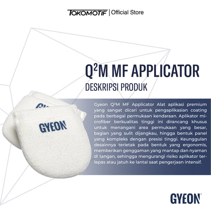 Gyeon Q2M MF Applicator 2 Pack - Aplikator
