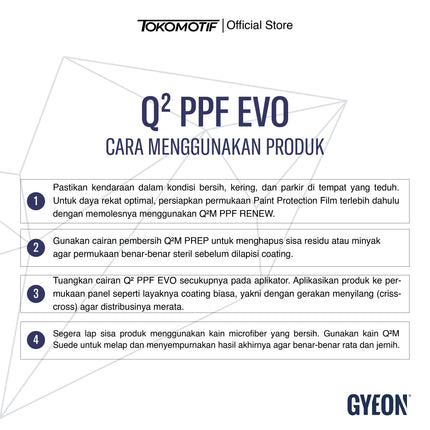 Gyeon Q2 PPF Evo 50 ml - Coating