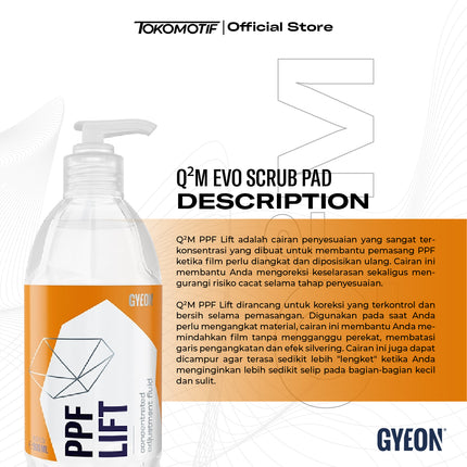 Gyeon Q2M PPF Lift 500 ml - Cairan Pelumas PPF