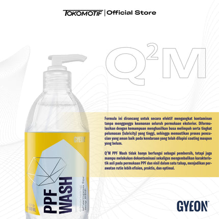 Gyeon Q2M PPF Wash 500 ml - Shampo PPF
