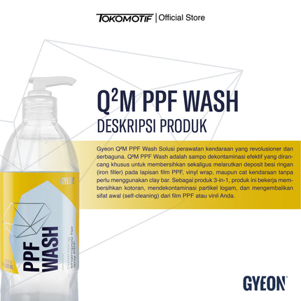 Gyeon Q2M PPF Wash 500 ml - Shampo PPF