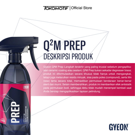 Gyeon Q2M Prep 500-4000 ml - Pembersih Residu