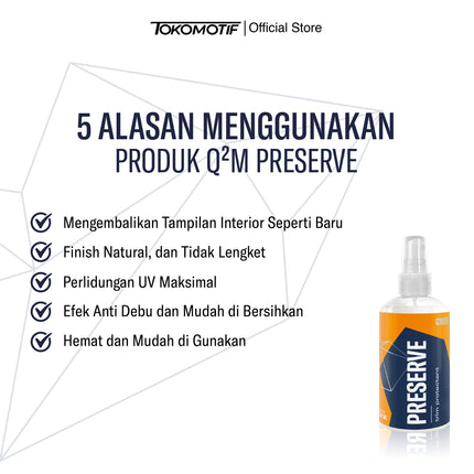 Gyeon Q2M Preserve 250 ml - Cairan Perawatan Plastik