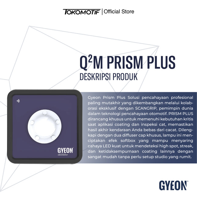 Gyeon Q2M Prism Plus - Lampu Detailing