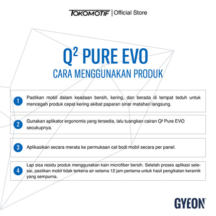 Gyeon Q2 Pure Evo 50-100 ml - Coating