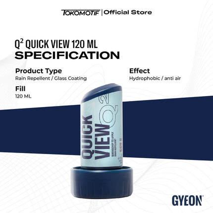 Gyeon Q2 Quick View 120 ml - Coating Kaca