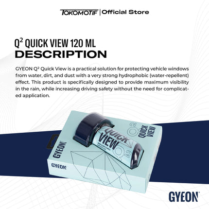 Gyeon Q2 Quick View 120 ml - Coating Kaca