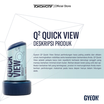 Gyeon Q2 Quick View 120 ml - Coating Kaca