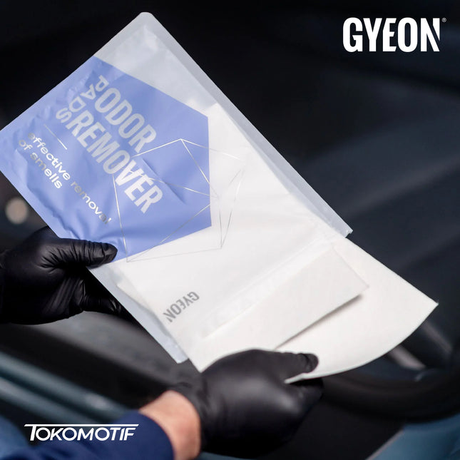 Gyeon Q²M Odor Remover Pads 4 Pack Penghilang Bau Mobil Kapal Kantor Rumah Permanen Segar