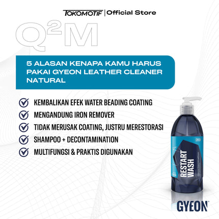 Gyeon Q2M Restart Wash 500-1000 ml - Shampo