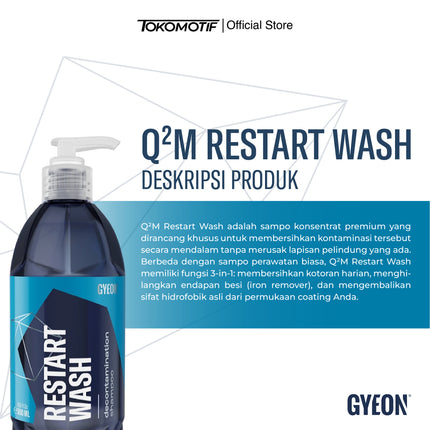 Gyeon Q2M Restart Wash 500-1000 ml - Shampo