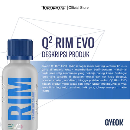 Gyeon Q2 Rim Evo 30 ml - Coating Velg