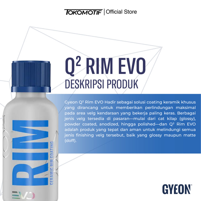 Gyeon Q2 Rim Evo 30 ml - Coating Velg