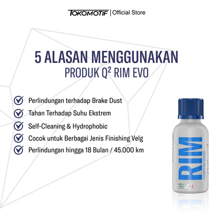 Gyeon Q2 Rim Evo 30 ml - Coating Velg