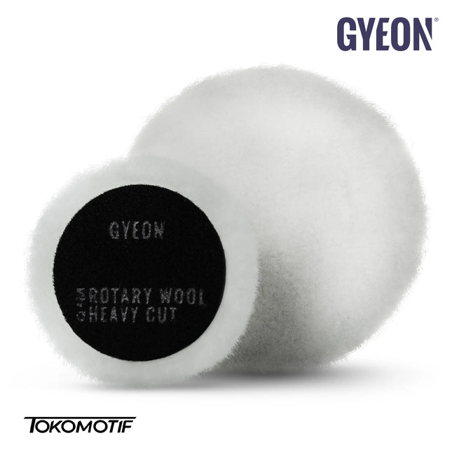 Gyeon Q2M Rotary Wool Heavy Cut 130mm - Pad Poles