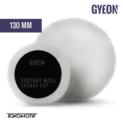 Gyeon Q2M Rotary Wool Heavy Cut 130mm - Pad Poles