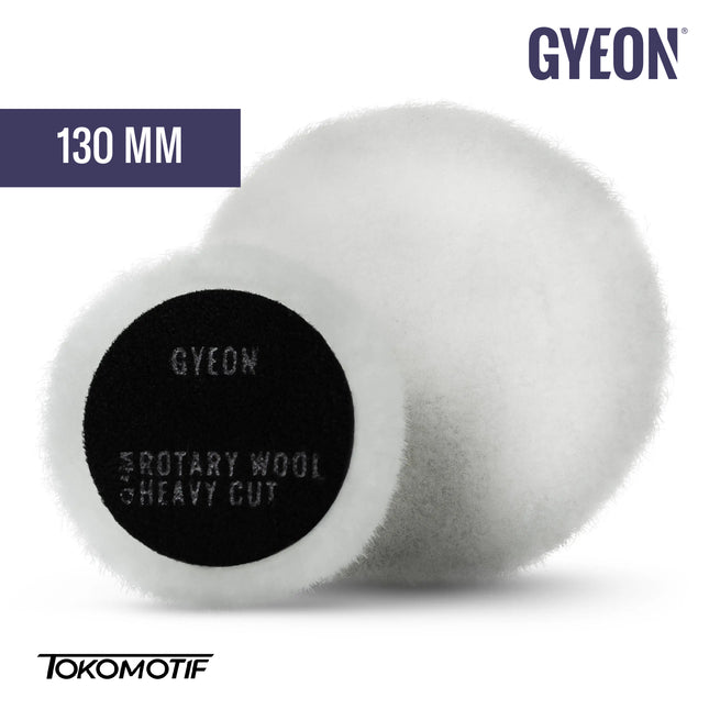 Gyeon Q2M Rotary Wool Heavy Cut 130mm - Pad Poles