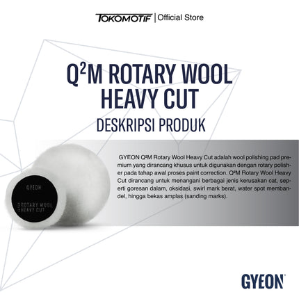 Q²M Rotary Wool Heavy Cut 130 mm/180mm