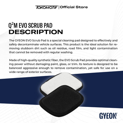 Gyeon Q2M Scrub Pad Evo - Aplikator Pembersih