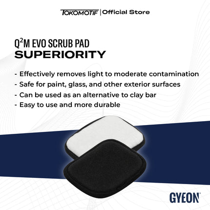 Gyeon Q2M Scrub Pad Evo - Aplikator Pembersih