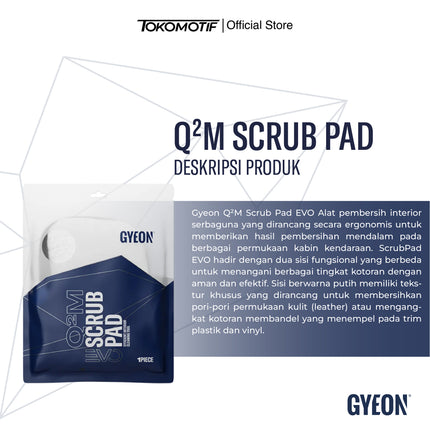Gyeon Q2M Scrub Pad Evo - Aplikator Pembersih