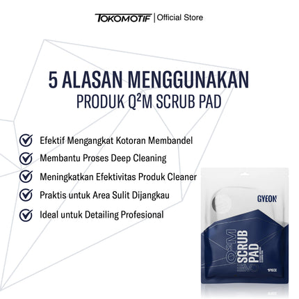 Gyeon Q2M Scrub Pad Evo - Aplikator Pembersih