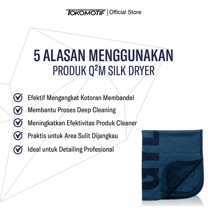 Gyeon Q2M Silk Dryer Evo 50x55 cm - Microfiber