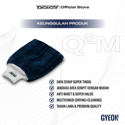 Gyeon Q2M Silk Mitt Evo - Sarung Tangan Microfiber