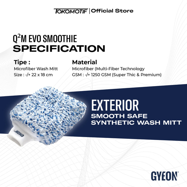 Gyeon Q2M Smoothie - Sarung Tangan Cuci Mobil