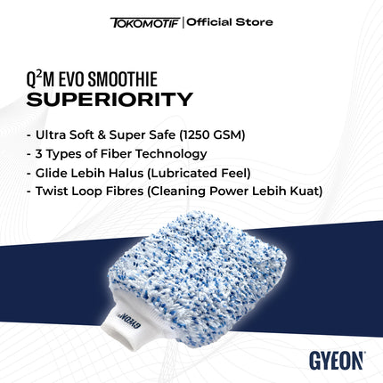 Gyeon Q2M Smoothie - Sarung Tangan Cuci Mobil