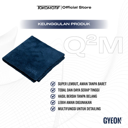 Gyeon Q2M Soft Wipe  40x40 cm - Microfiber