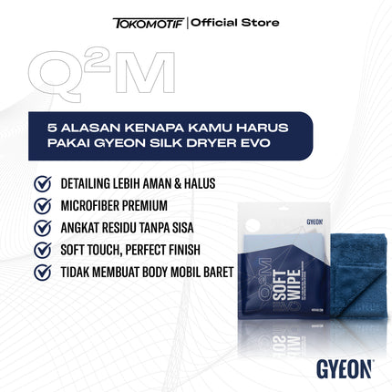 Gyeon Q2M Soft Wipe  40x40 cm - Microfiber