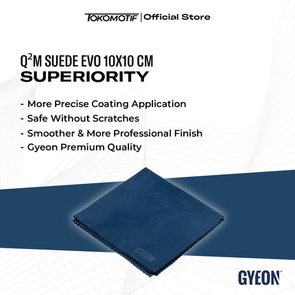 Gyeon Q2M Suede 10x10 cm - Microfiber Coating