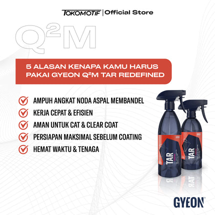 Gyeon Q2M Tar Redefined 500-1000 ml - Cairan Pembersih Aspal