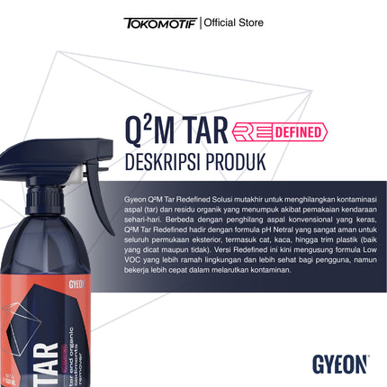 Gyeon Q2M Tar Redefined 500-1000 ml - Cairan Pembersih Aspal