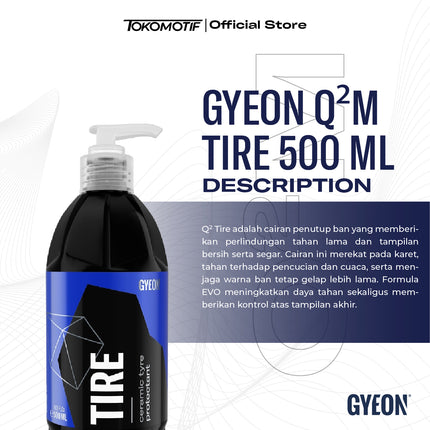Gyeon Q2 Tire 500 ml - Semir Ban