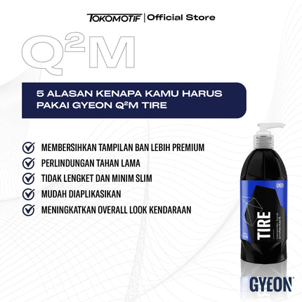 Gyeon Q2 Tire 500 ml - Semir Ban