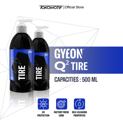 Gyeon Q2 Tire 500 ml - Semir Ban