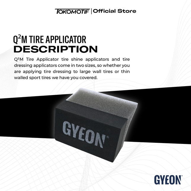 Gyeon Q2M Tire Aplicator Large - Aplikator Ban