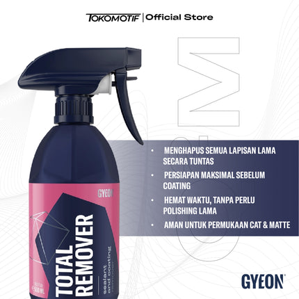 Gyeon Q2M Total Remover 500-1000 ml - Cairan Pembersih Coating